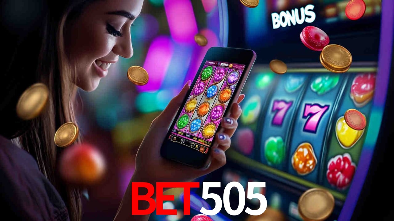 Interface moderna da plataforma bet505